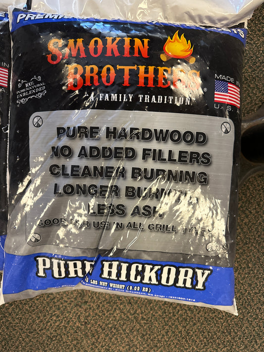 Smokin Brothers Hickory Pellets