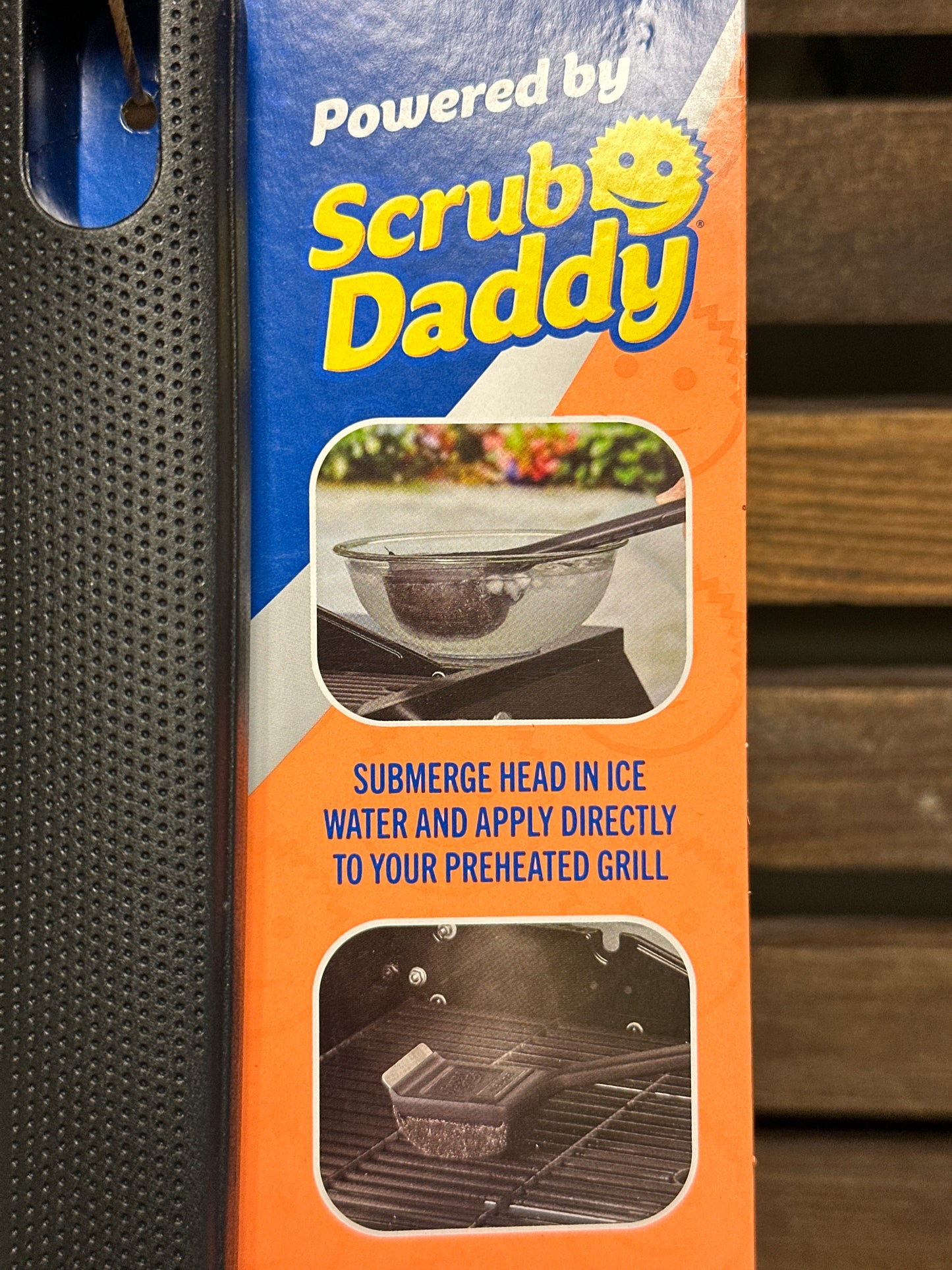 Steam Clean BBQ Brush Powered by Scrub Daddy