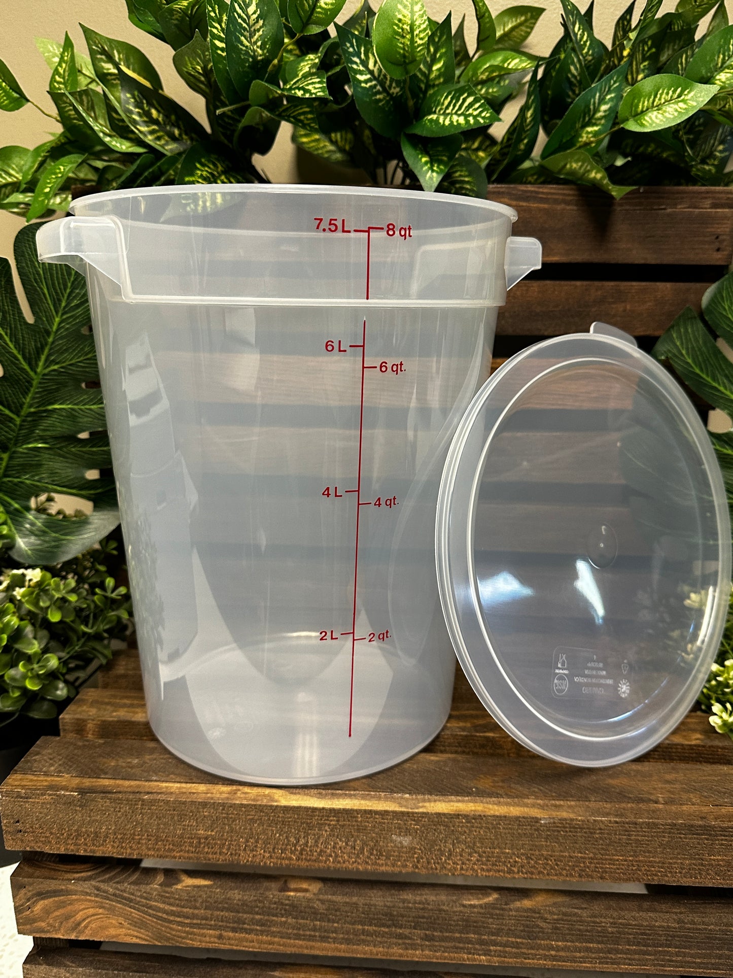 Cambro 8qt Round Storage