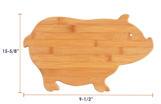 Pig Shape Cutting Board