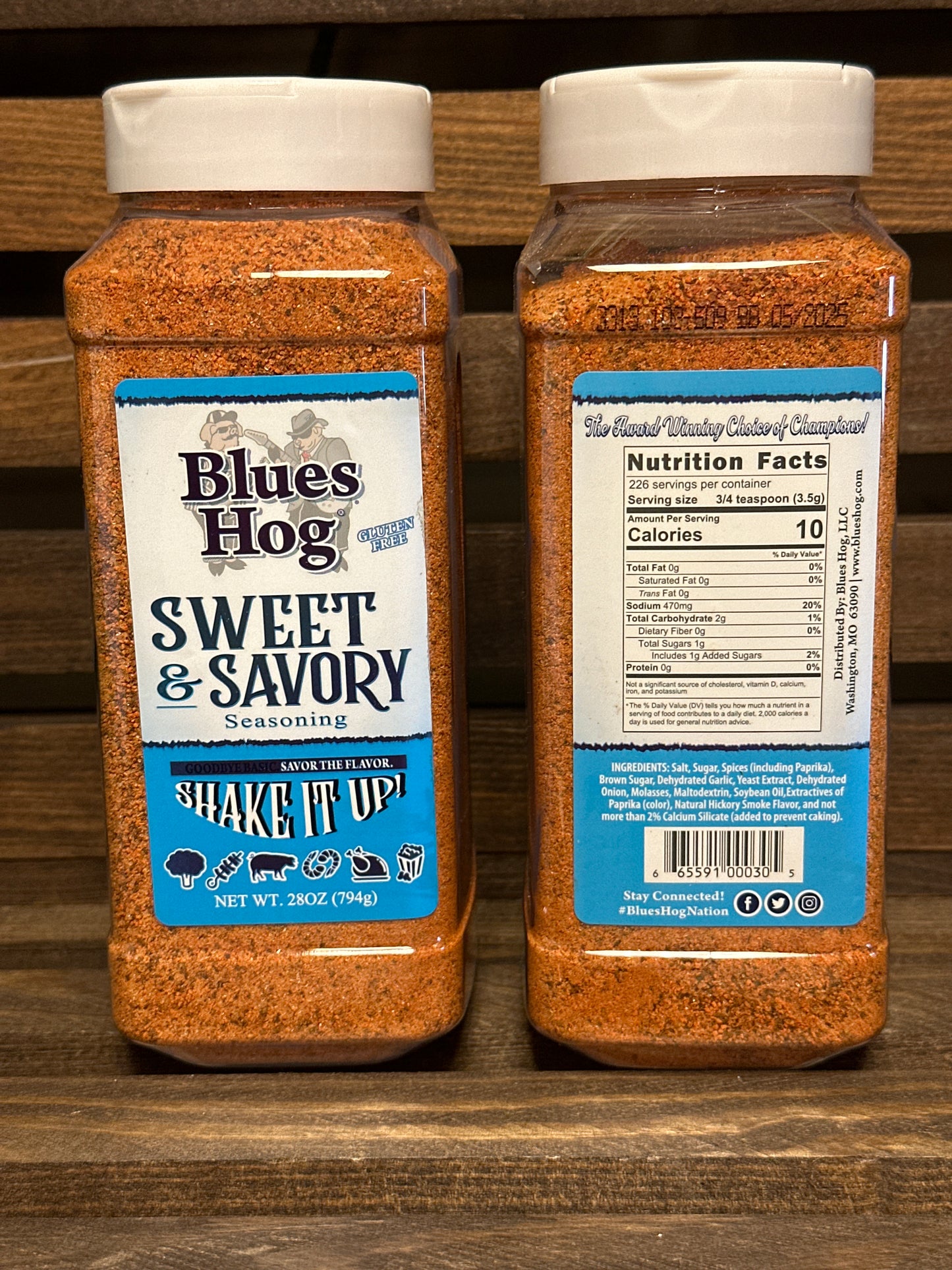 Blues Hog Sweet & Savory Seasoning 28oz