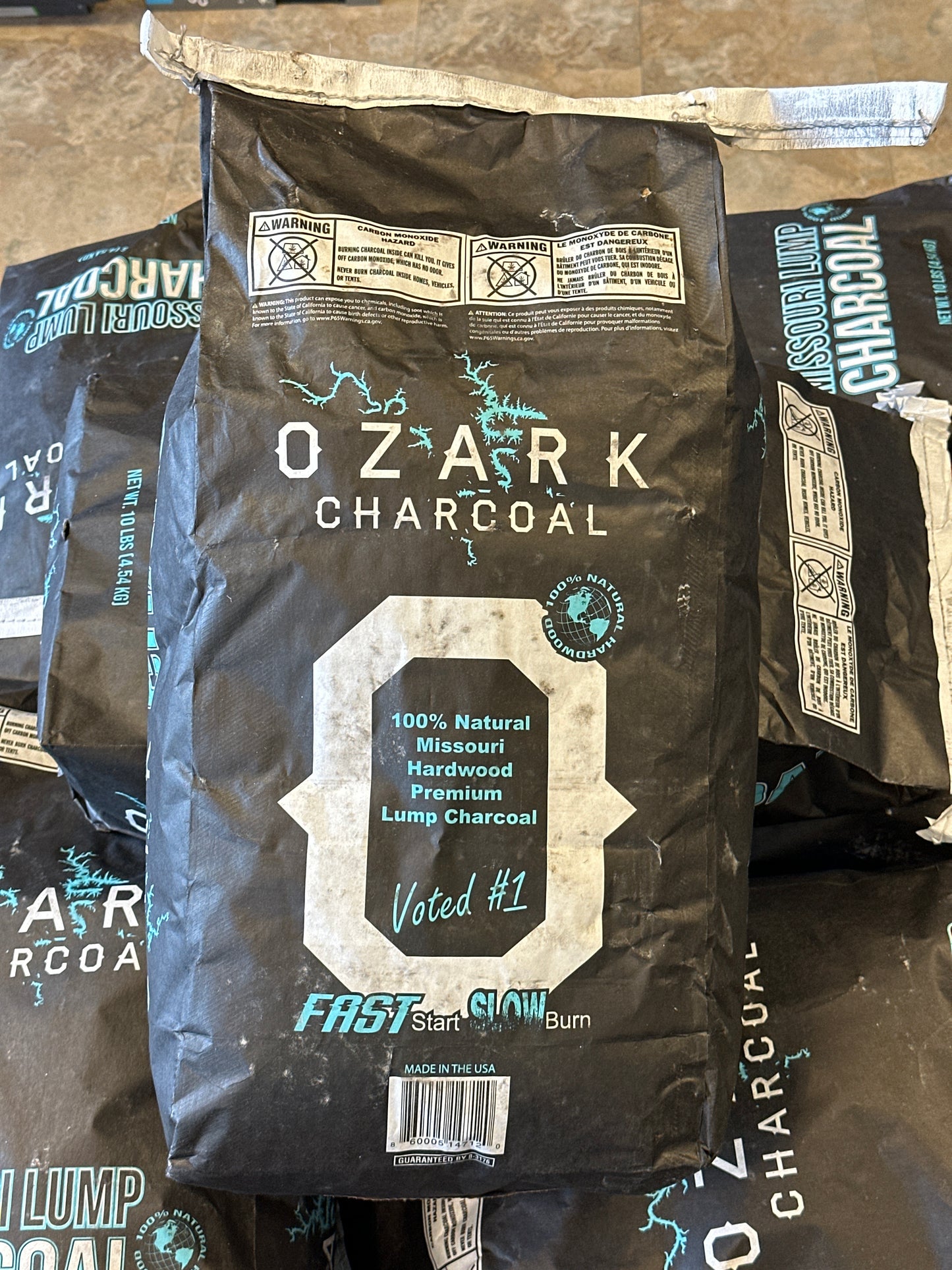 Ozark Lump Charcoal 10lbs