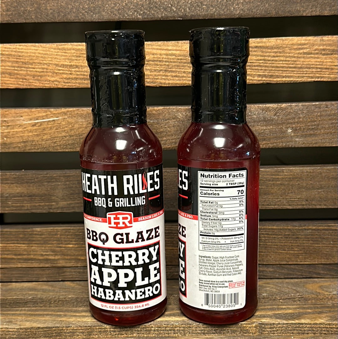 Heath Riles Cherry Apple Habanero BBQ Glaze