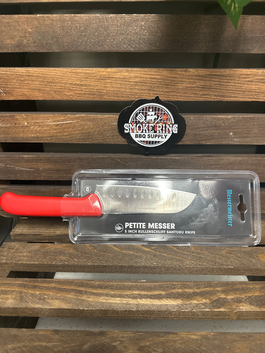 Petite 5” Kullenschliff Santoku - Messermeister