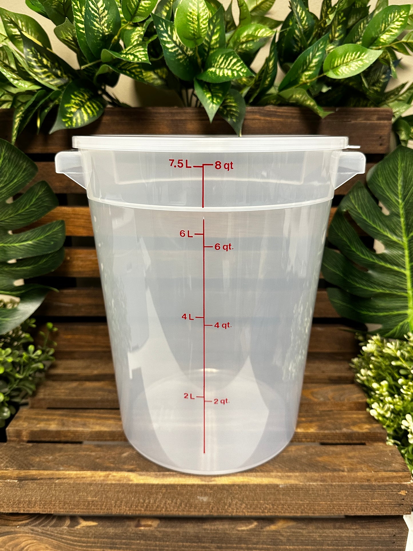 Cambro 8qt Round Storage