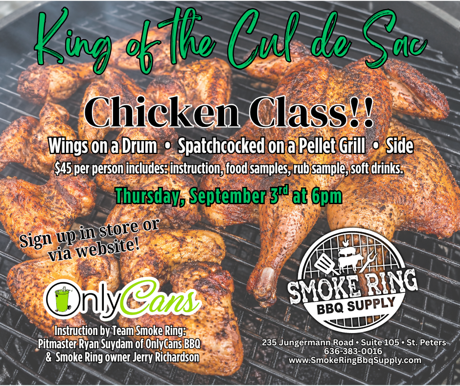 Chicken Class - Thursday 9/3 at 6pm