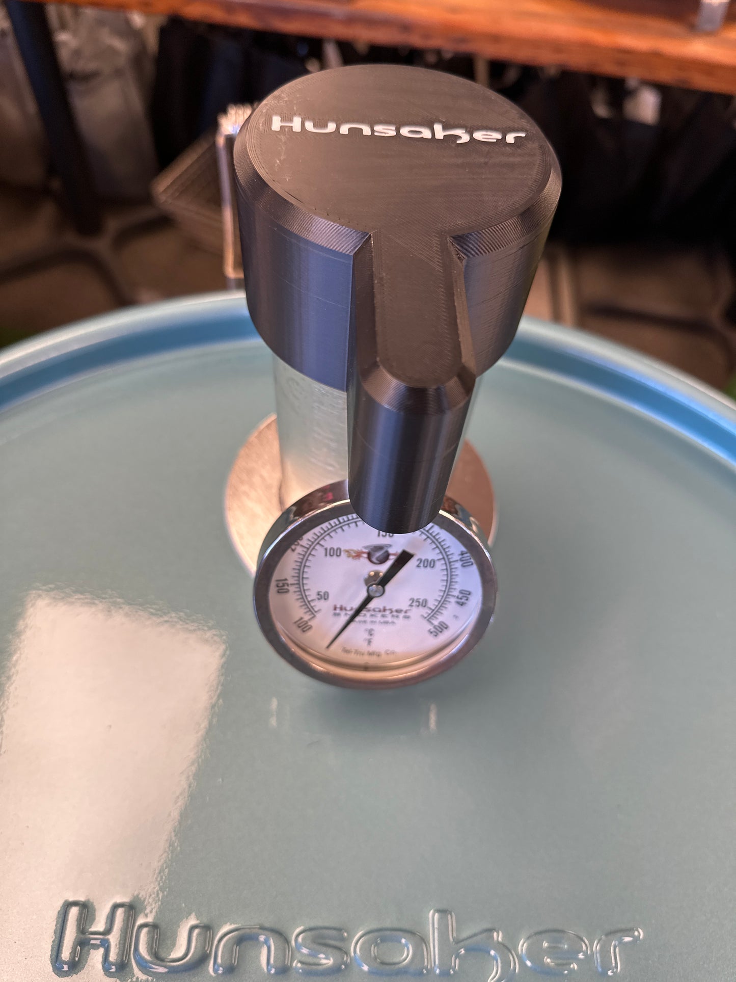 Smoker Drum Exhaust Cap - Hunsaker Smoker