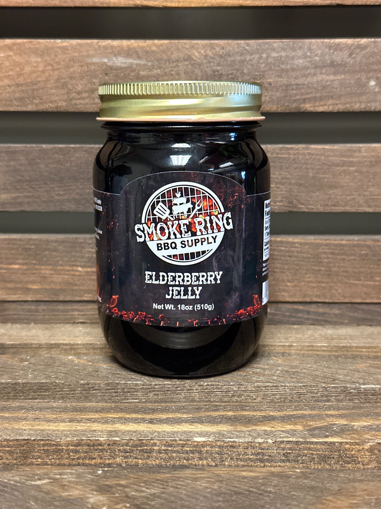 Elderberry Jelly - Smoke Ring
