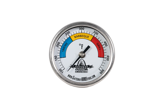 3" Custom Dial Gateway Drum Smoker Thermometer