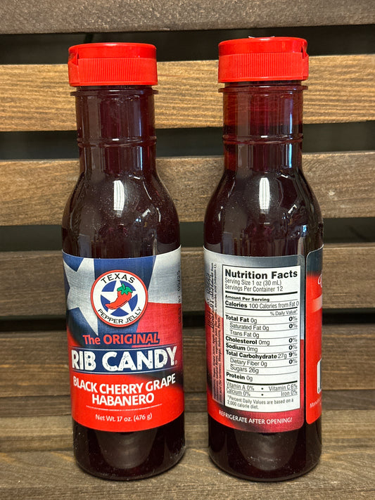 Rib Candy Black Cherry Grape Habanero