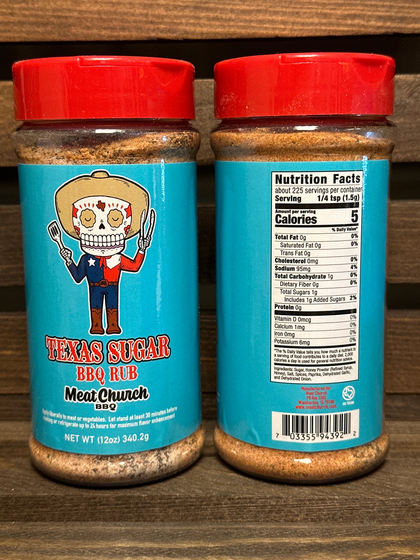 Meat Church Texas Sugar BBQ Rub