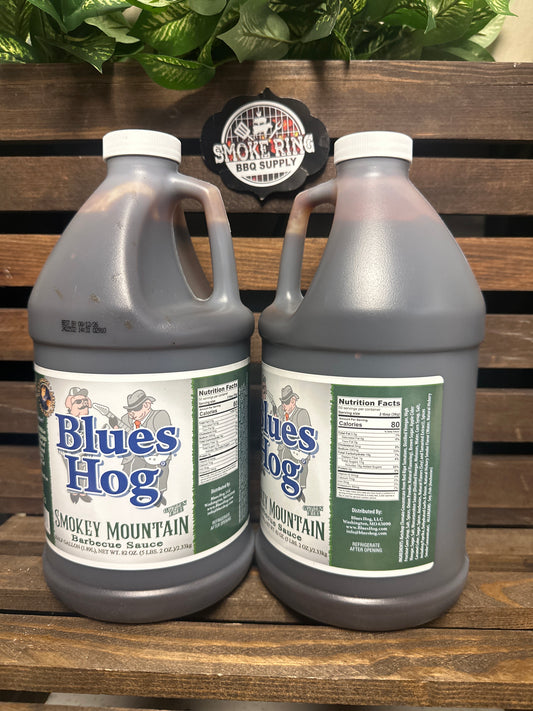 Smokey Mountain BBQ Sauce 1/2 Gallon -Blues Hog
