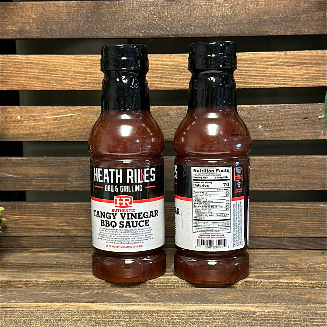 HEATH RILES - TANGY VINEGAR BBQ SAUCE