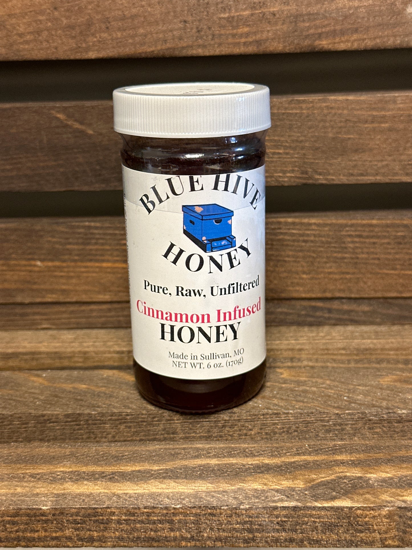 BLUE HIVE - Cinnamon Infused Honey