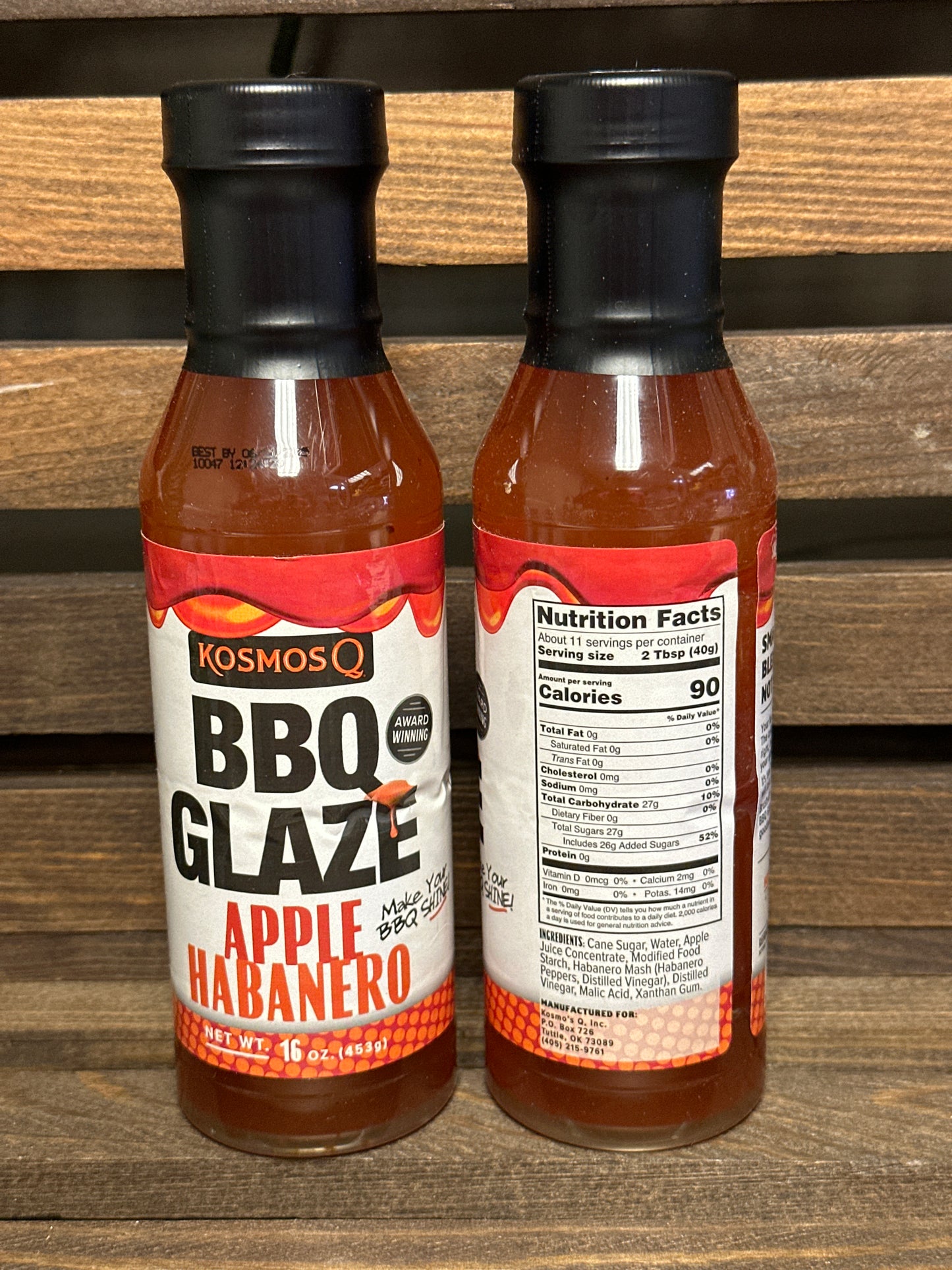 Kosmos Q Apple Habanero BBQ Glaze