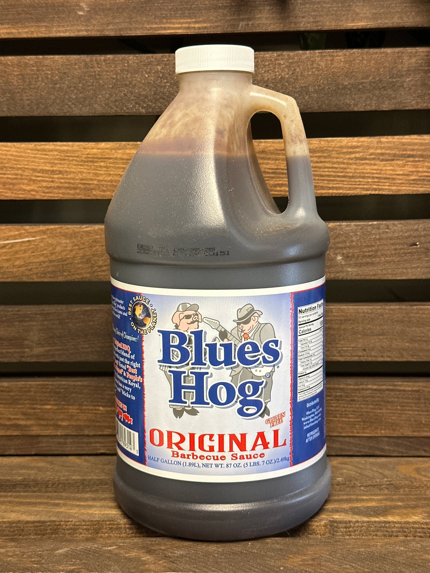 Blues Hog Original BBQ Sauce 1/2 Gallon