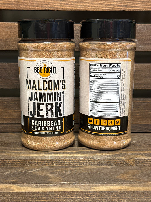 Malcom's Jammin' Jerk Caribbean Seasoning