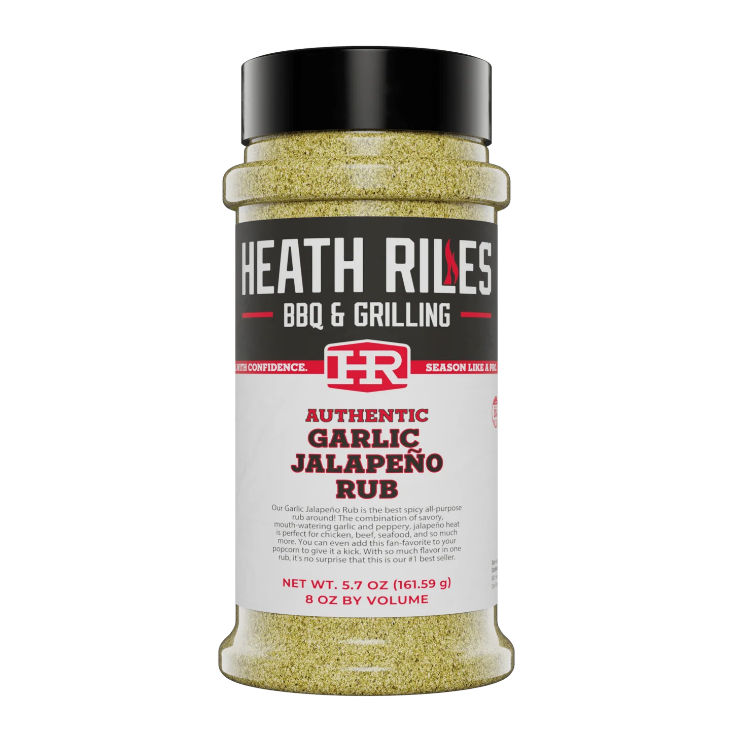 Garlic Jalapeno Rub - Heath Riles