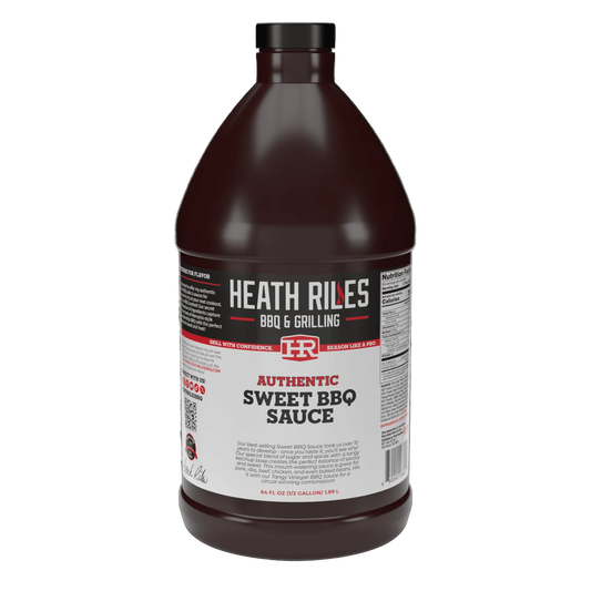 Sweet BBQ Sauce - Heath Riles HALF GALLON