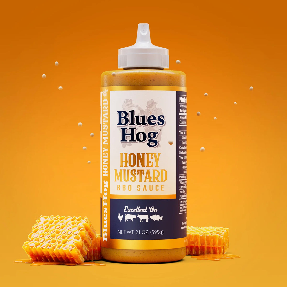 Honey Mustard BBQ Sauce - Blues Hog 21oz