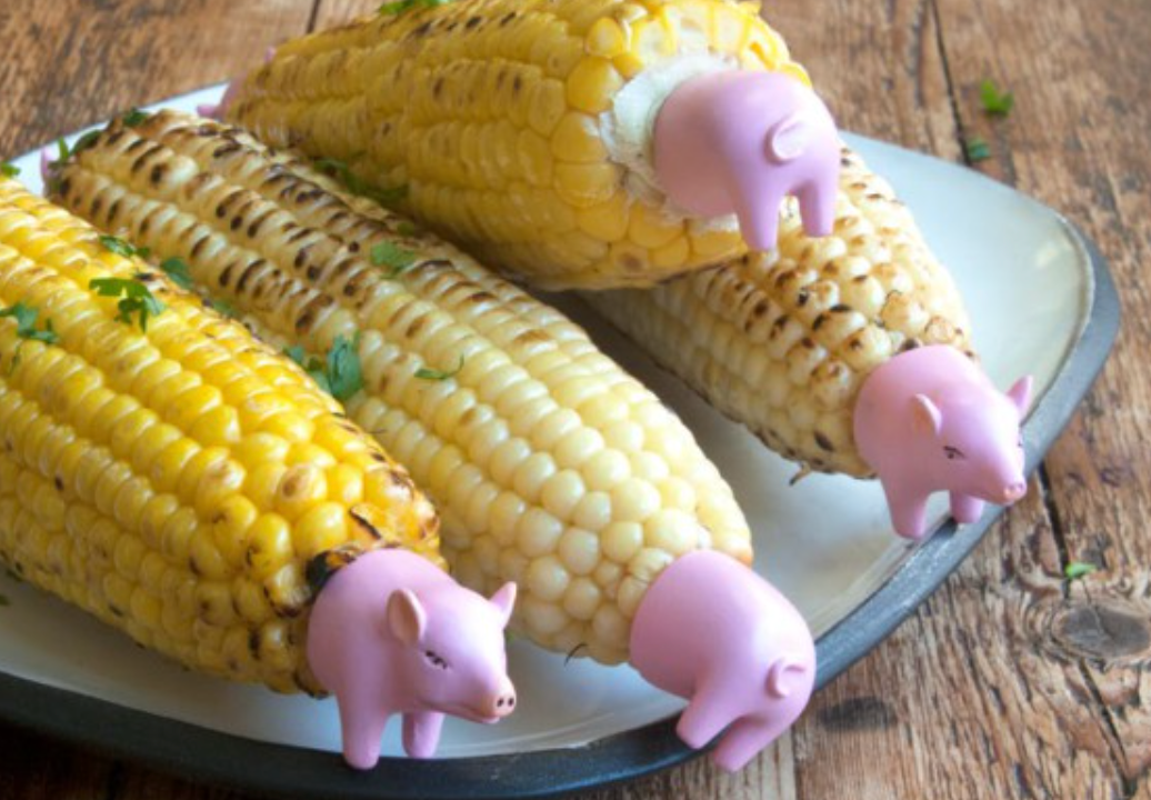 Pig Corn Holder