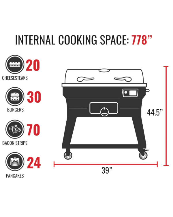 RecTeq Smokestone 600 Griddle