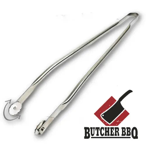Barbecue Rotating Tongs 15in. - Butcher BBQ