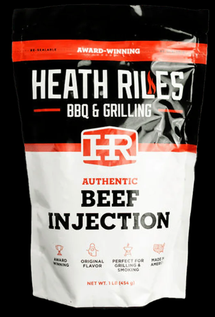HEATH RILES - BEEF INJECTION, 1 LB – Smoke Ring BBQ Supply & Gifts