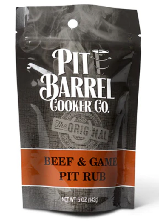 PIT BARREL BEEF & GAME PIT RUB 5 OZ.