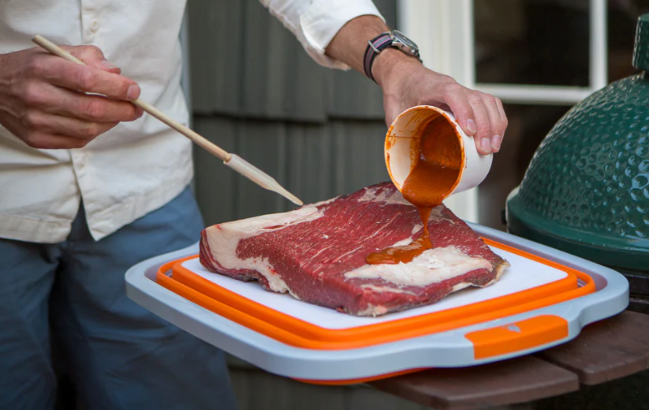 DRIP EZ BBQ Prep Tub XL Smoke Ring BBQ Supply Gifts Drip ez bbq prep tub xl smoke ring bbq supply gifts
