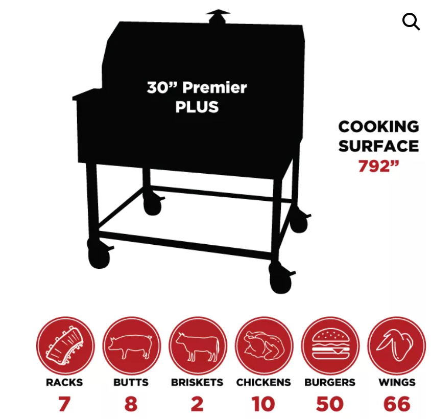 Smokin Brothers “30” Premier Plus Grill