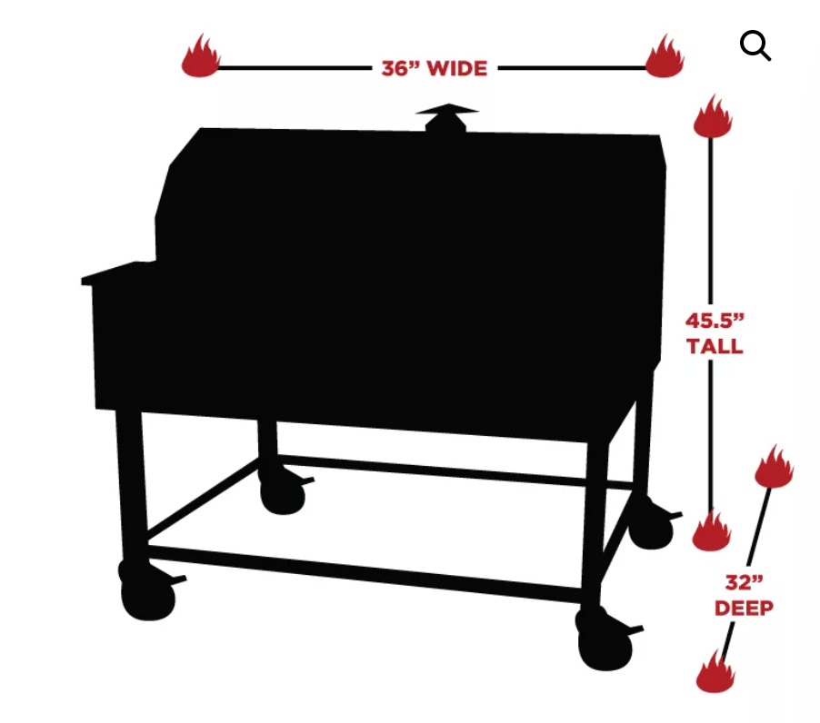 Smokin Brothers “36” Premier Plus Grill