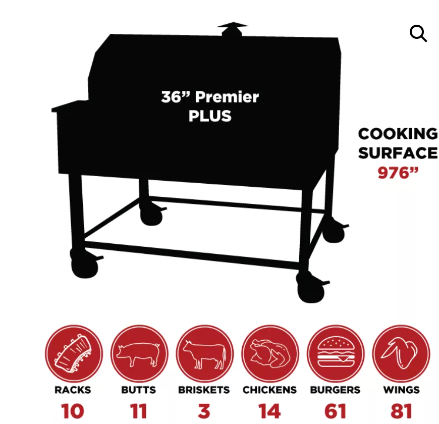 Smokin Brothers “36” Premier Plus Grill