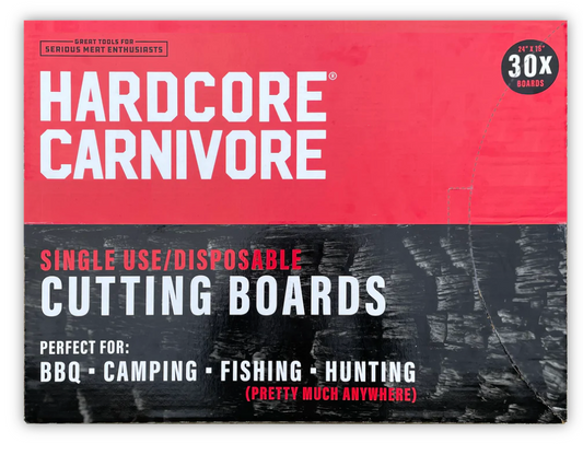 Hardcore Carnivore - Disposable Cutting Boards