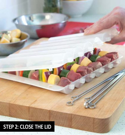 Skewer Express™ Kabob Loader