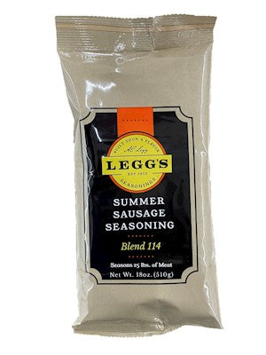 Summer Sausage Seasoning Blend 114 - Legg's